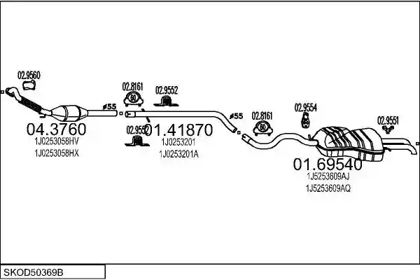 MTS SKOD50369B007909