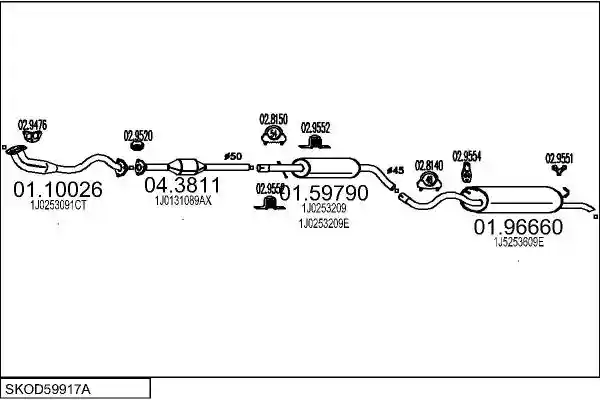 MTS SKOD59917A011629