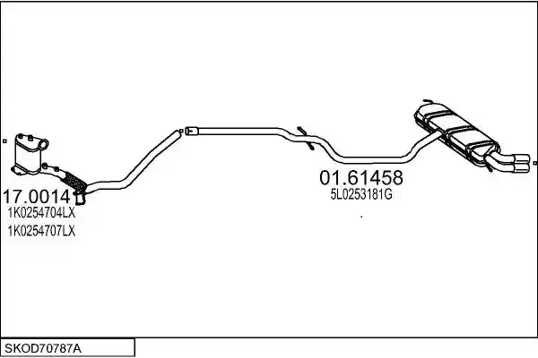 MTS SKOD70787A006345
