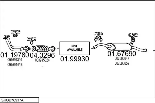 MTS SKOD70917A003034