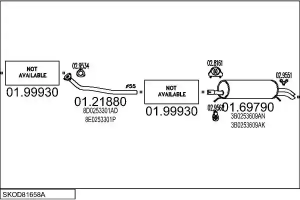 MTS SKOD81658A017008
