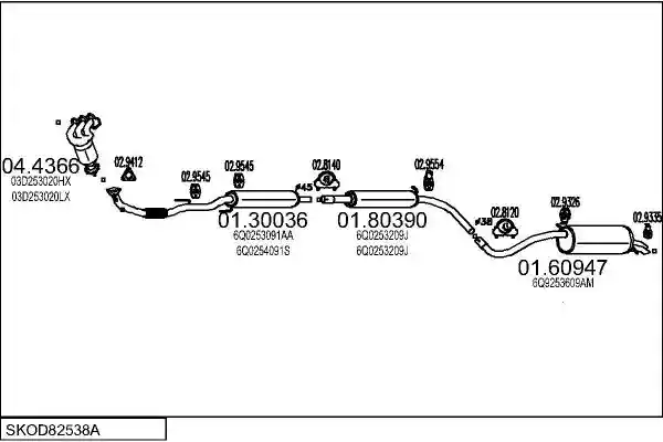 MTS SKOD82538A019270