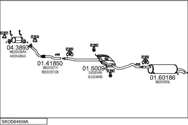 MTS SKOD84658A016292