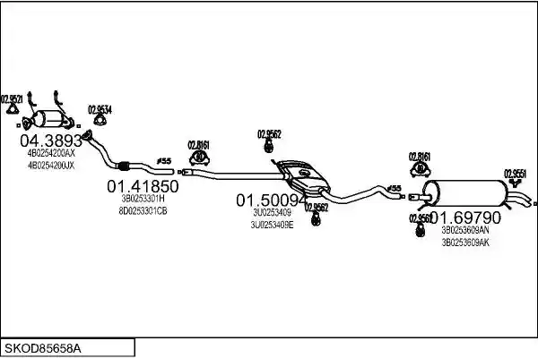 MTS SKOD85658A016291