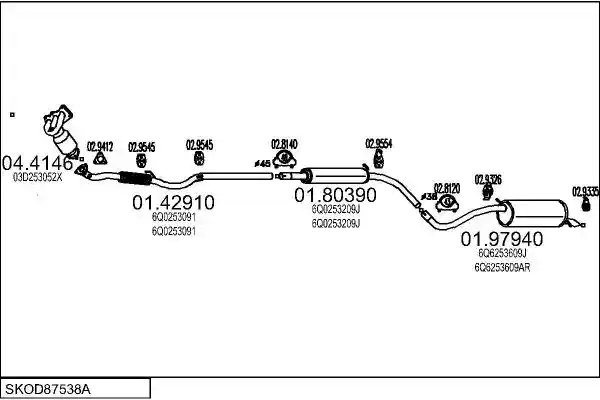 MTS SKOD87538A016944