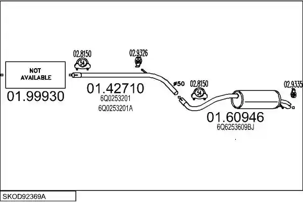 MTS SKOD92369A022950
