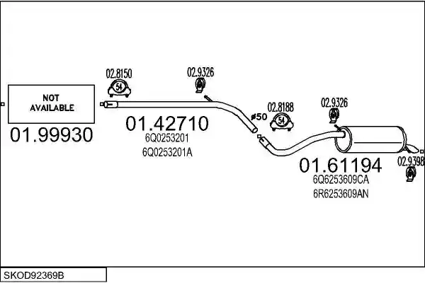 MTS SKOD92369B022950