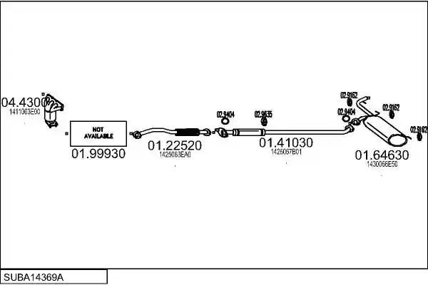 MTS SUBA14369A015954