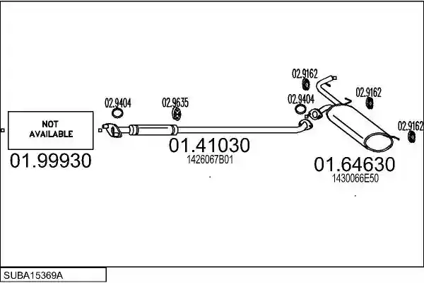 MTS SUBA15369A005214