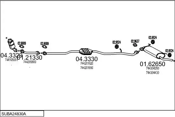 MTS SUBA24830A004409