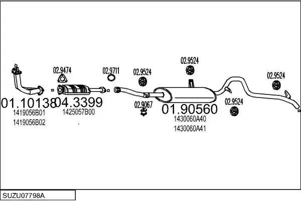 MTS SUZU07798A004493