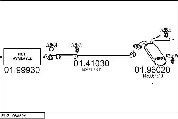 MTS SUZU08830A004459