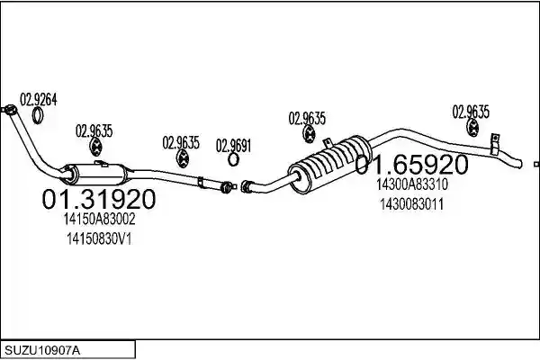 MTS SUZU10907A004486