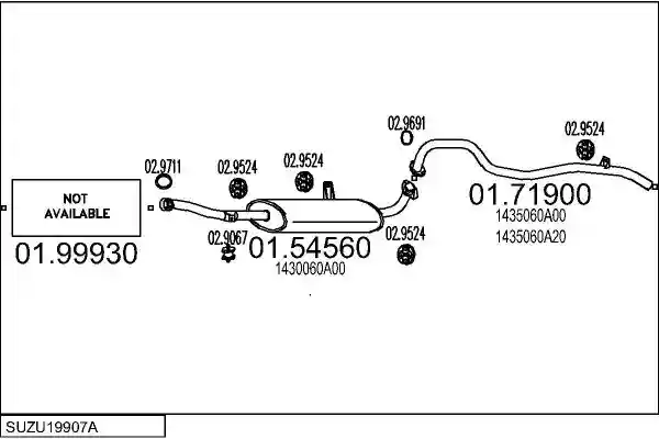 MTS SUZU19907A004505