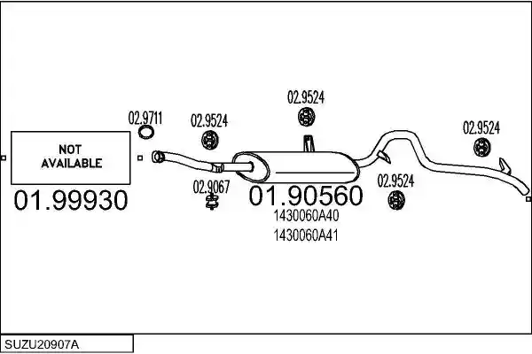 MTS SUZU20907A004505