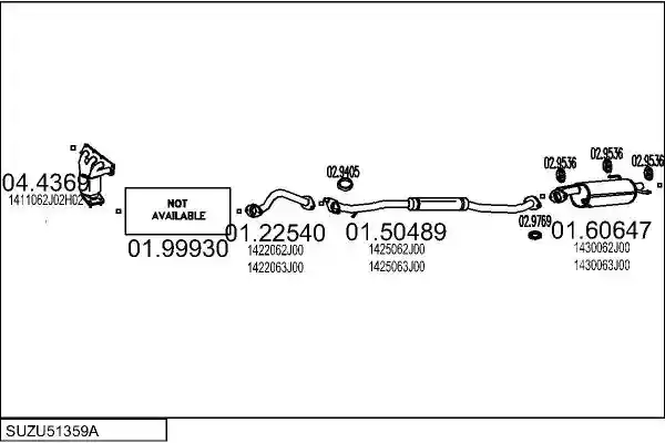 MTS SUZU51359A019093