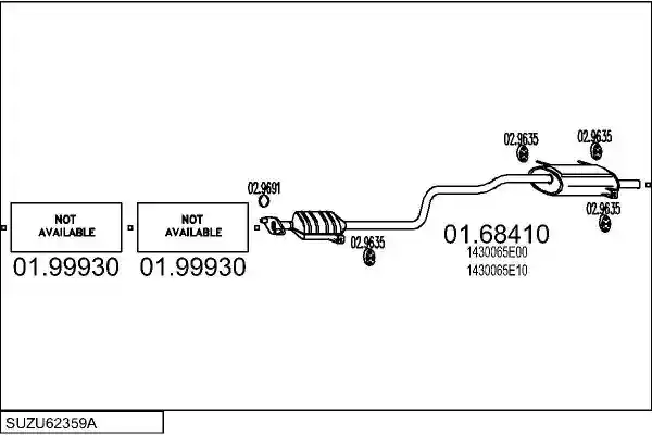MTS SUZU62359A004457