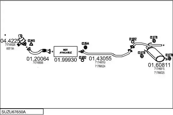MTS SUZU67650A019548