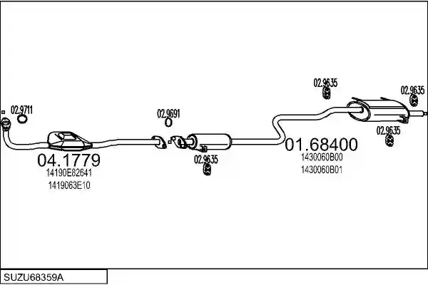 MTS SUZU68359A004456