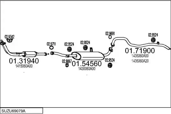 MTS SUZU69079A004505