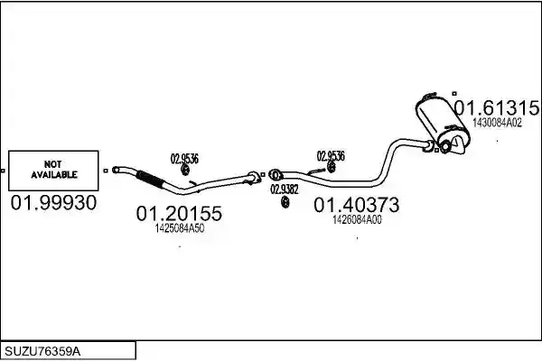 MTS SUZU76359A019992
