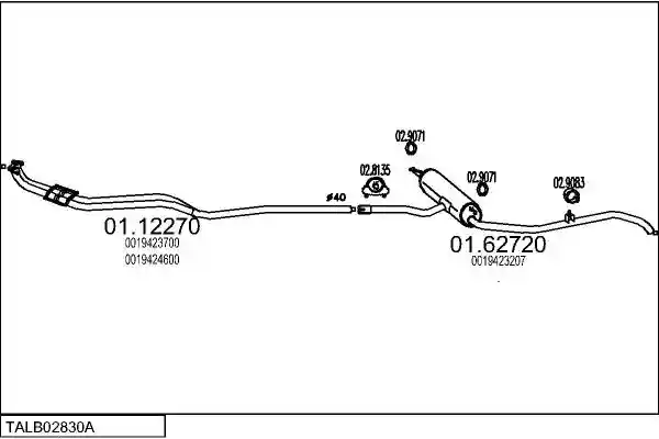 MTS TALB02830A002511