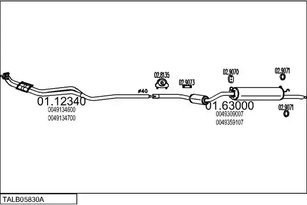 MTS TALB05830A007039