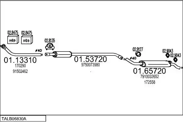 MTS TALB06830A002487