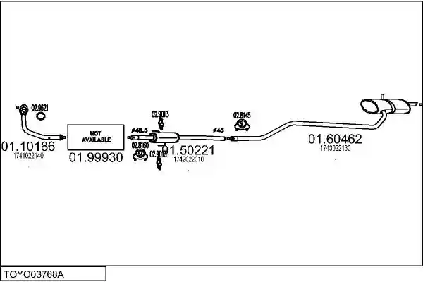 MTS TOYO03768A014690