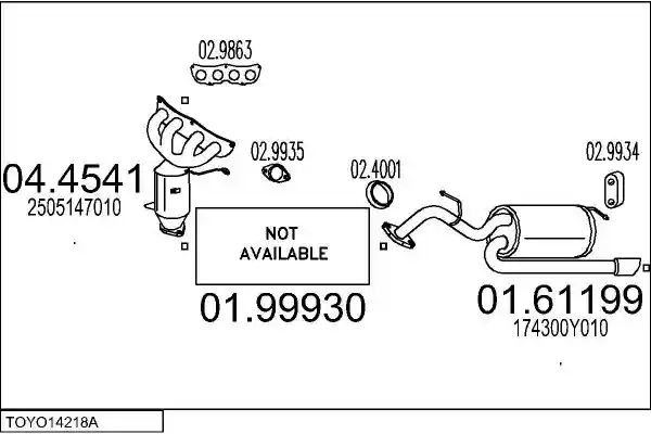 MTS TOYO14218A034983