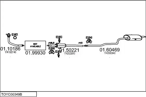 MTS TOYO30349B014689