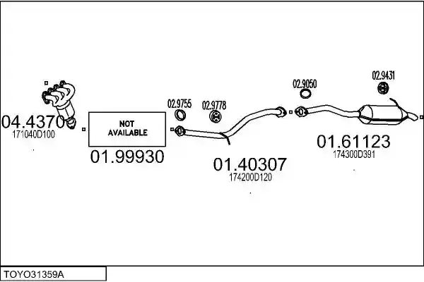 MTS TOYO31359A022470