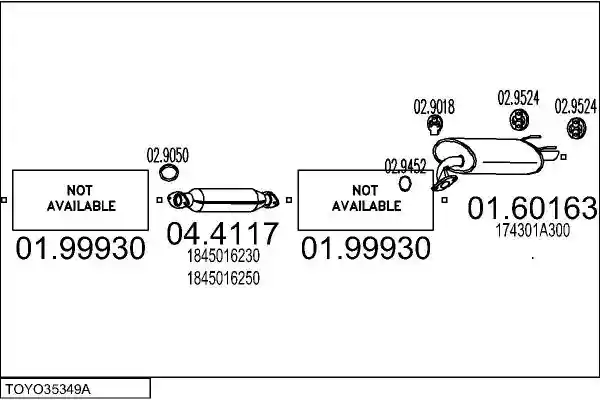 MTS TOYO35349A003636