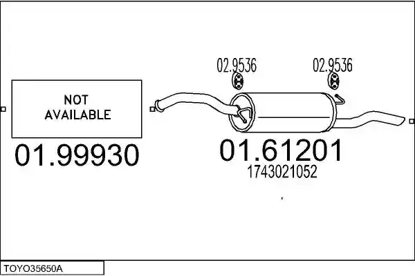 MTS TOYO35650A017706