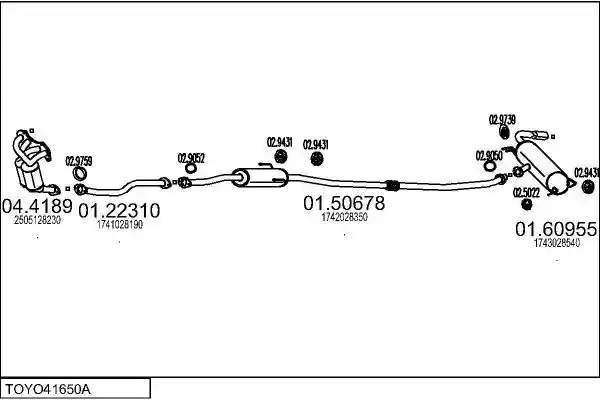 MTS TOYO41650A014907