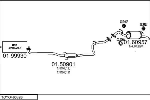 MTS TOYO48339B019254