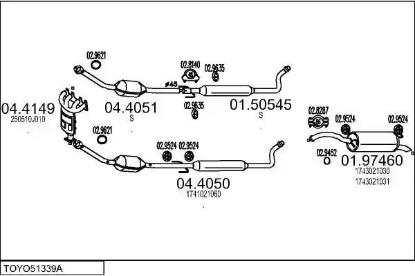 MTS TOYO51339A014287