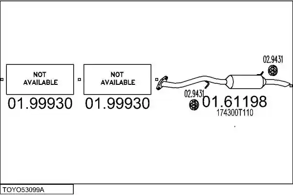 MTS TOYO53099A031564