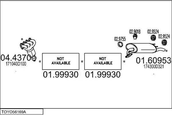 MTS TOYO56169A018039