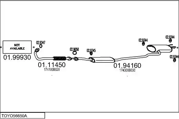 MTS TOYO56650A008937