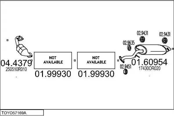 MTS TOYO57169A019245