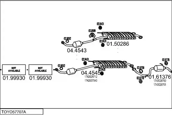 MTS TOYO57707A050844