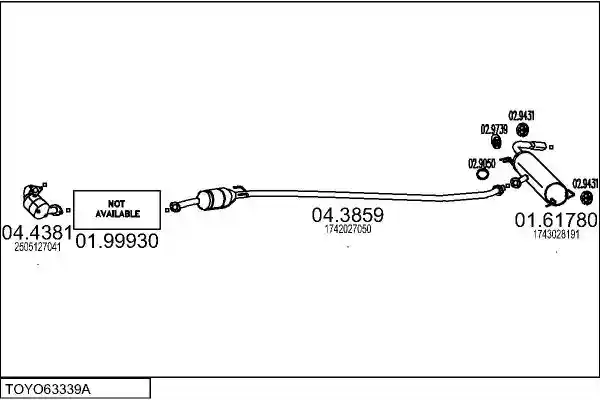 MTS TOYO63339A016252