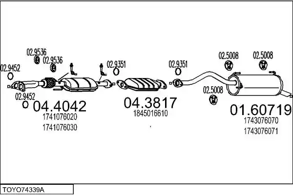 MTS TOYO74339A003624
