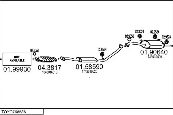 MTS TOYO76858A003847