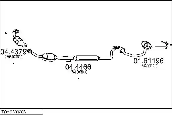 MTS TOYO80928A019832
