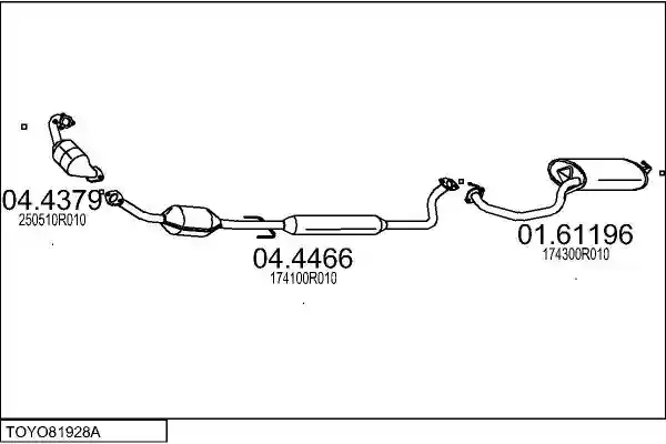 MTS TOYO81928A019831