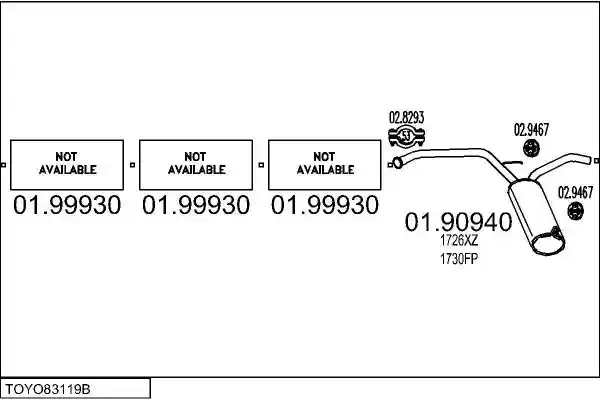 MTS TOYO83119B018813
