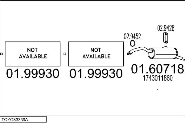 MTS TOYO83339A005399