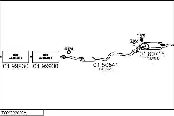 MTS TOYO93820A005271